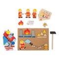 small foot Kreatives Hammering Game Feuerwehrleute