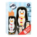 small foot Matrjoschka-Familie von Pinguinen