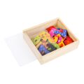small foot Bunte Magnetziffern aus Holz 40 Stück