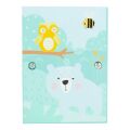 small foot Klopfbank Pastell