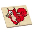 Detoa Hölzernes Puzzle Maulwurf