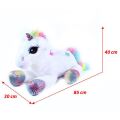 Rappa Big Plüsch Einhorn Funkie 85 cm