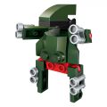 Qman Squros Extreme Changeable 2102-5 Kampf-Flugzeug Batwings 3in1