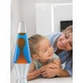 Schylling LAVA Lampe Orange-Blau 36,8 cm