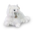 Rappa Plüsch-Perserkatze, weiß 30 cm ECO-FRIENDLY