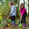 Bigjigs Toys Gartenschaufel Grün