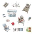 2Kids Toys Miniaturhaus Niedliche Villa
