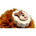 2Kids Toys Großer Holzmagnet mit Pompon Löwe