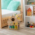 2Kids Toys Activity board Haus natur