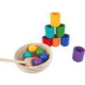 2Kids Toys Regenbogenbälle in Bechern 7 farben