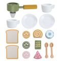2Kids Toys Holz Kaffeemaschine mit Toaster