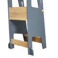 2Kids Toys Lernturm grau