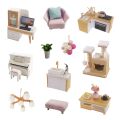 2Kids Toys Miniatur Haus aus farbiger Glasur