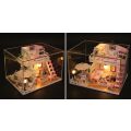 2Kids Toys Miniaturhaus Rosa Haus