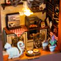 2Kids Toys 3D Puzzle Buchstütze
 Miniaturhaus Cafe