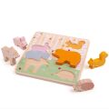 Bigjigs Baby-Holzpuzzle Woodland
