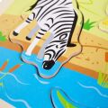 Bigjigs Toys Safari-Puzzle mit Ton