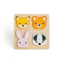 Bigjigs Toys Zählpuzzle Tiere