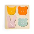 Bigjigs Toys Zählpuzzle Tiere