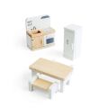 Bigjigs Toys Holzmöbel für eine Puppenhausküche
