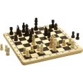 Jeujura Schach und Dame aus Holz