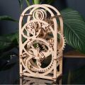 Ugears Mechanisches 3D-Holzpuzzle Uhrwerk