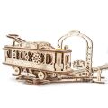Ugears Mechanisches 3D-Holzpuzzle Mechanische Stadt 
Straßenbahnlinie