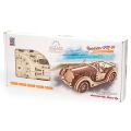 Ugears Mechanisches 3D-Holzpuzzle VM-01 Auto (Roadster)