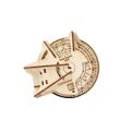 Ugears Mechanisches 3D-Holzpuzzle STEM Kurvenmesser (Opisometer)