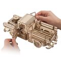 Ugears Mechanisches 3D-Holzpuzzle American Truck (Pick-up)