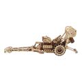 Ugears Mechanisches 3D-Holzpuzzle Rennwagen (Dragster)