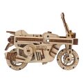 Ugears Mechanisches 3D-Holzpuzzle Faltbarer Roller