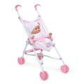 Petitcollin Petites Fleurs Faltbarer Kinderwagen (für Puppen bis zu 52 cm)