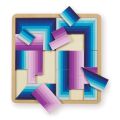 Galison Holzpuzzle Jonathan Adler Unendlichkeit 22 Teile