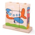 Bigjigs Baby Einsetzbare Würfel Fahrzeuge