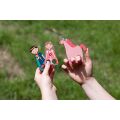 BeWooden Fingerpuppentheater - Prinz, Prinzessin und Einhorn