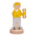 Bigjigs Toys Magnetisches Anziehpuzzle Sportliche Aktivitäten