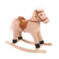 Bigjigs Toys Hölzernes Schaukelpferd Beige
