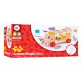 Bigjigs Toys Auto aus Holz mit Tieren