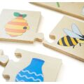 Bigjigs Toys Didaktisches Puzzle Was zusammengehört