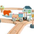 Bigjigs Toys Holzeisenbahngleis am Wald