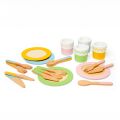 Bigjigs Toys Servierset aus Holz