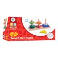 Bigjigs Toys Aufsetzen und drehen