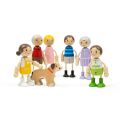 Bigjigs Toys Familien-Puppenhaus-Set