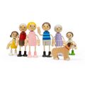 Bigjigs Toys Familien-Puppenhaus-Set