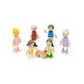 Bigjigs Toys Familien-Puppenhaus-Set