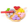 Bigjigs Toys Hölzerne Pizzaschneidemaschine