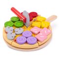 Bigjigs Toys Hölzerne Pizzaschneidemaschine