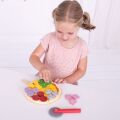 Bigjigs Toys Hölzerne Pizzaschneidemaschine
