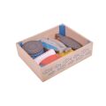 Bigjigs Toys Hölzerne Meeresfrüchte in einer Box